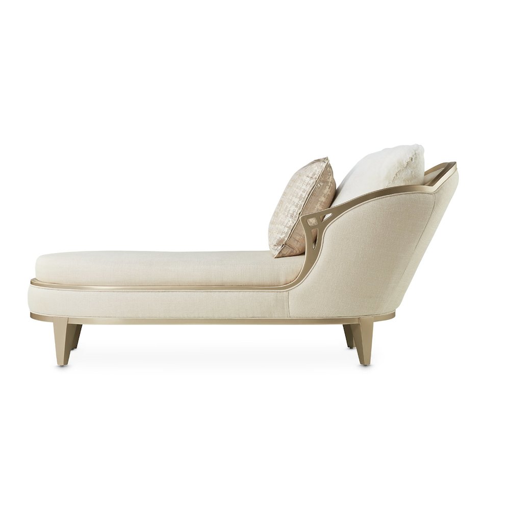 Villa Cherie Chaise - Pearl/Caramel