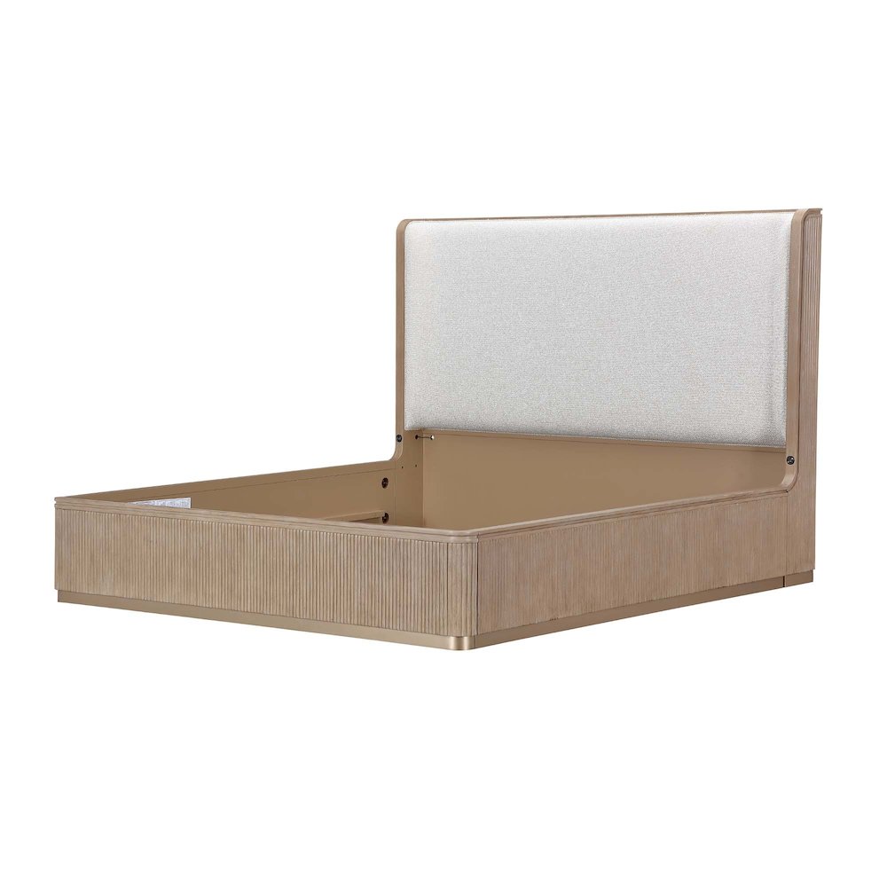 West Kensington Cal. King Bed - Sea Salt Caramel