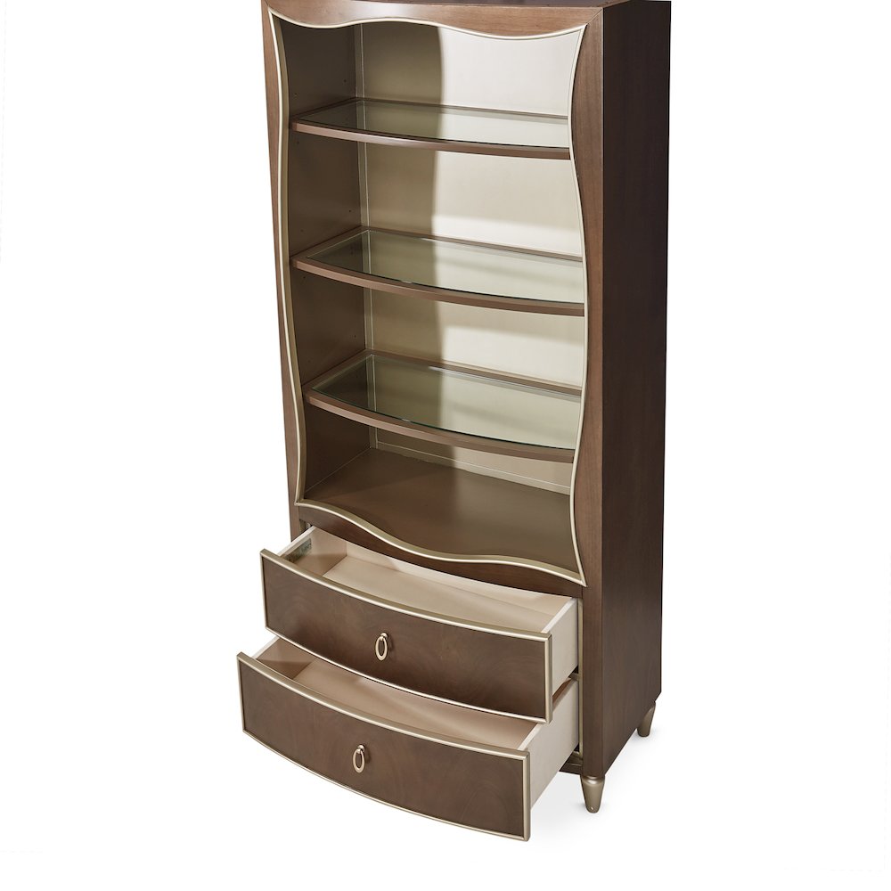 Villa Cherie Bookcase - Hazelnut