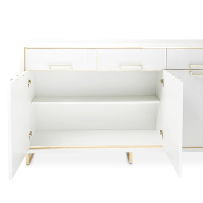 Palm Gate Sideboard - Cloud White