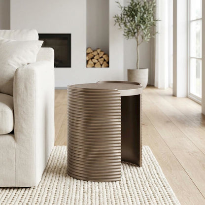 Mod Dream End Table - Rich Champagne