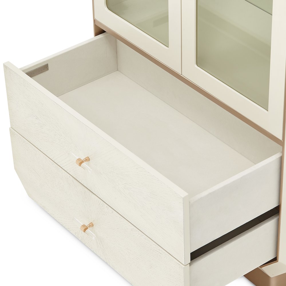 La Rachelle Display Cabinet - Champagne