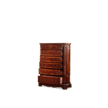 Cortina 6-Drawer Chest - Honey Walnut