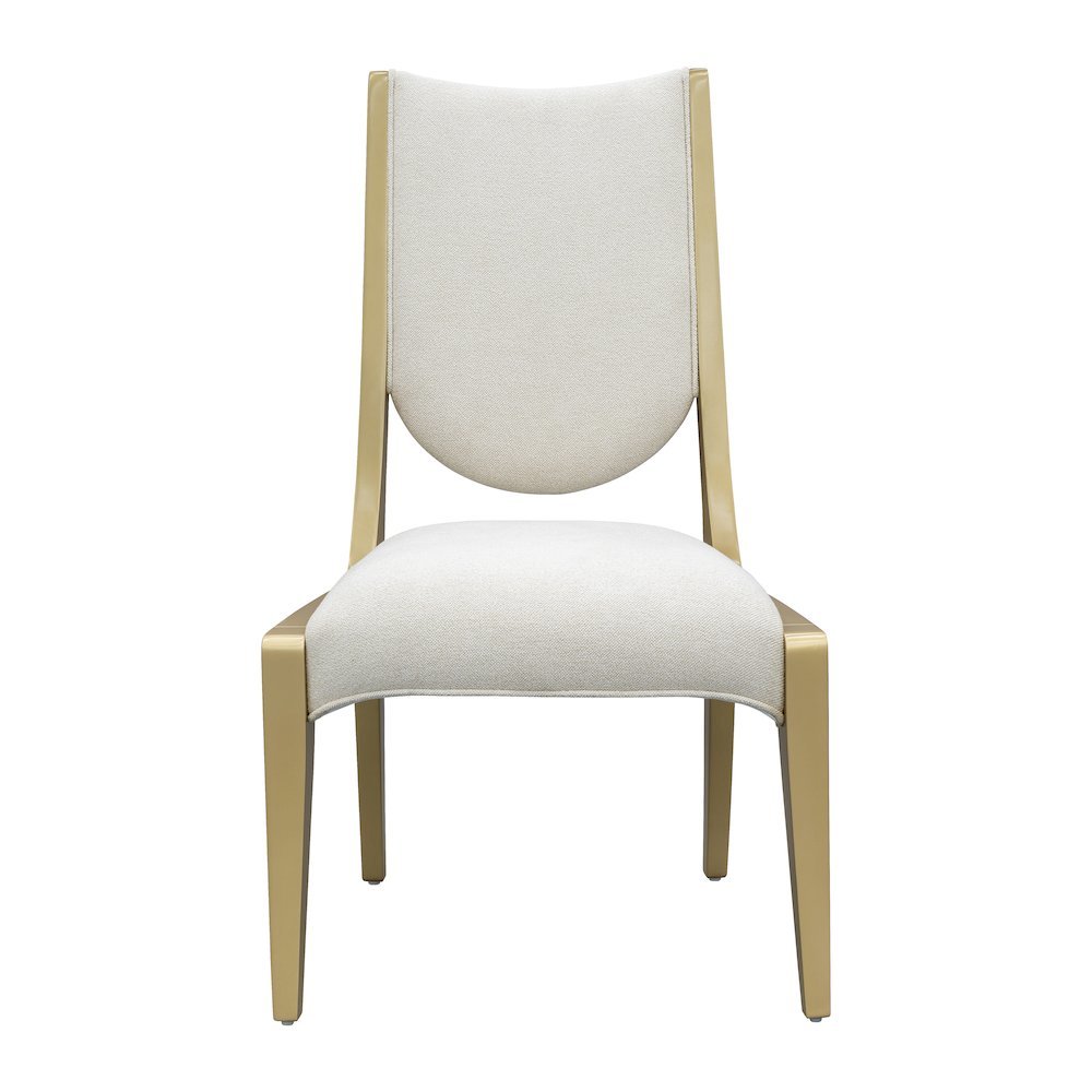 Scotts Square Dining Side Chair, Set of 2 - Light Champagne