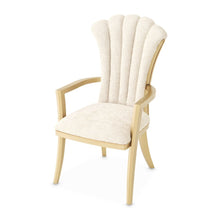 Fantosini Dining Arm Chair, Set of 2 - Natural/Gold
