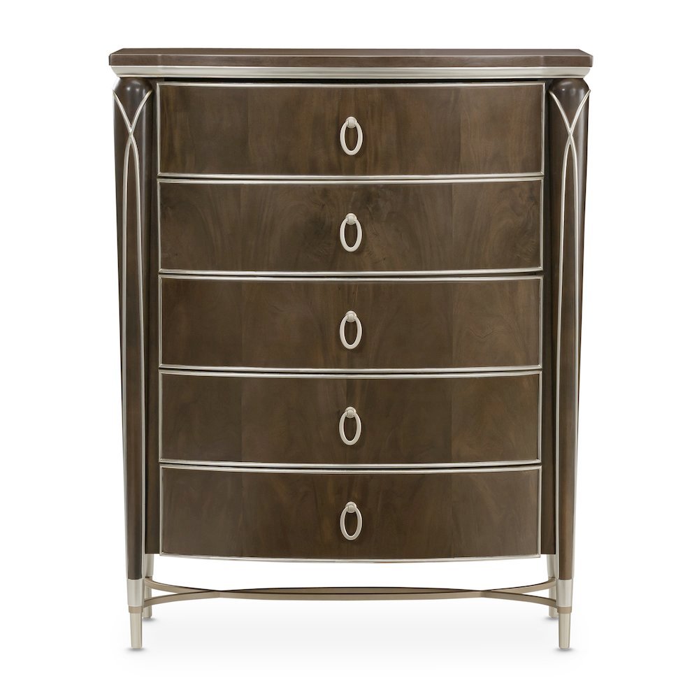 Villa Cherie Highboy Chest - Hazelnut