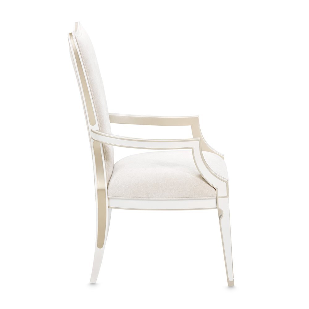 La Marisia Dining Arm Chair, Set of 2 - Tranquil/Creamy Pearl