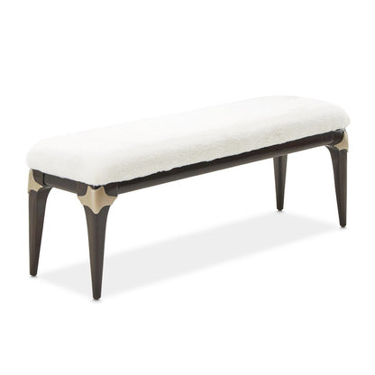Paris Chic Bed Bench - Espresso