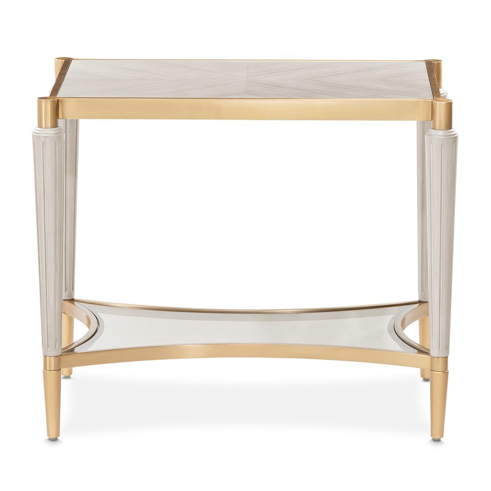 St. Charles End Table - Dove Gray