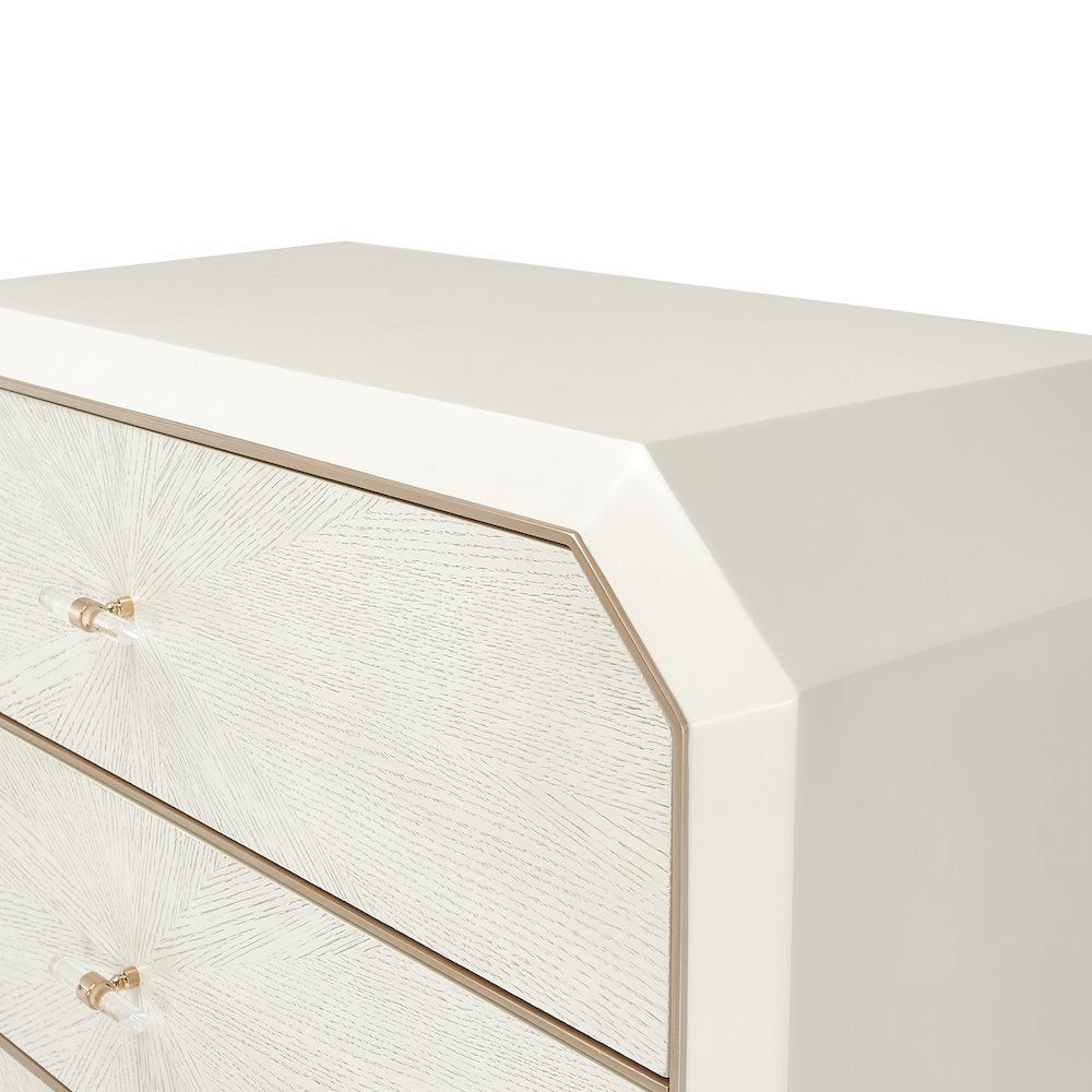 La Rachelle 5-Drawer Chest - Champagne