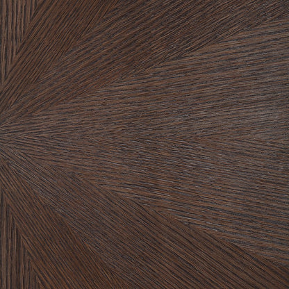 West Kensington Round Dining Table - Medium Espresso