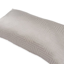 GLAMtastic Casey 13"x24" Oblong Pillow - Silver