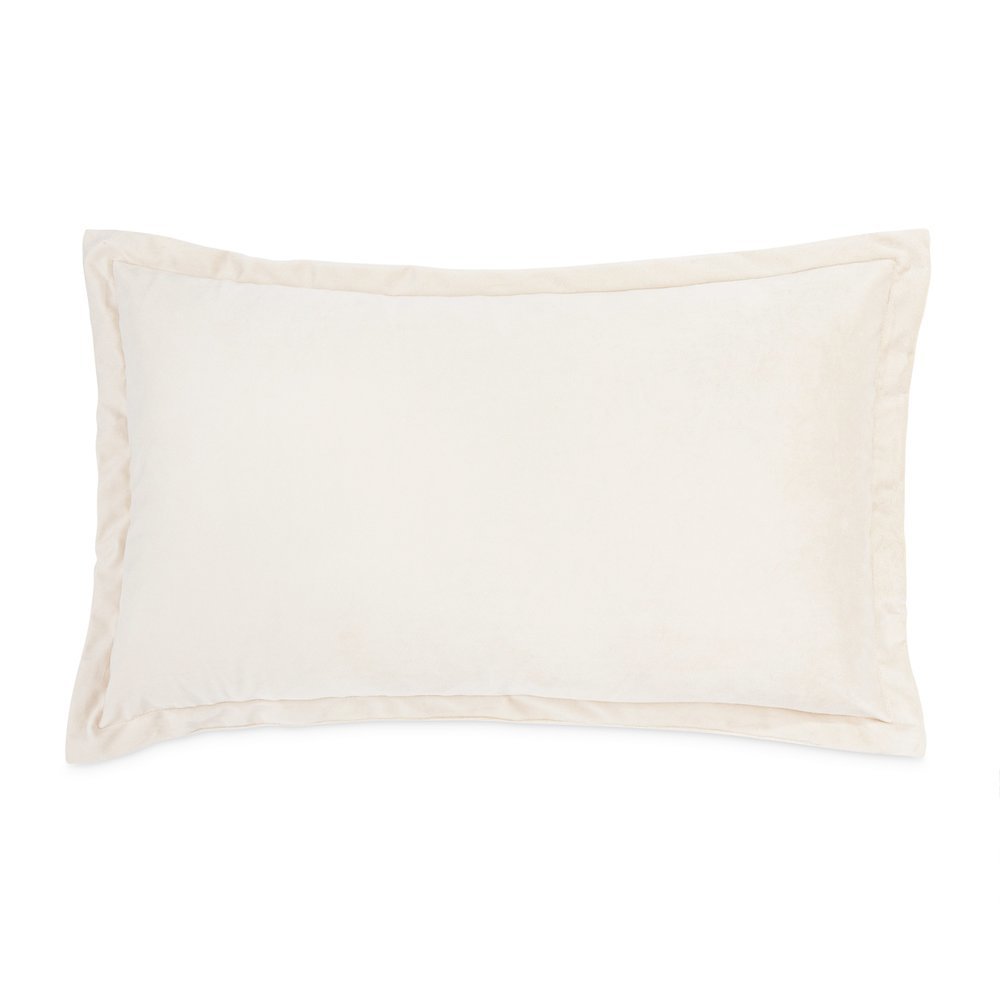 Conner 13" x 22" Oblong Velvet Pillow, Set of 2 - Cloud