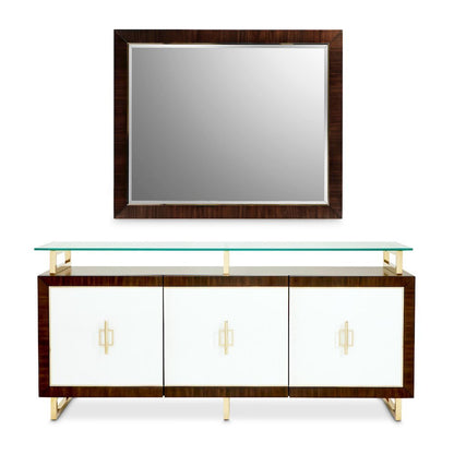 Belmont Place Sideboard with Mirror - Espresso