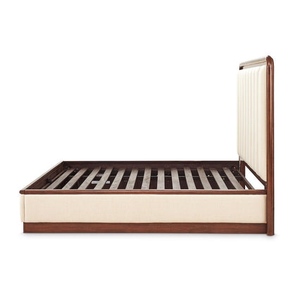 Mason Park King Lift Up Storage Bed - Umber