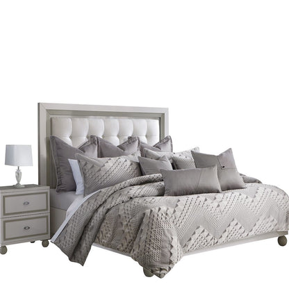 Peak View 10-Piece King Comforter Set - Taupe