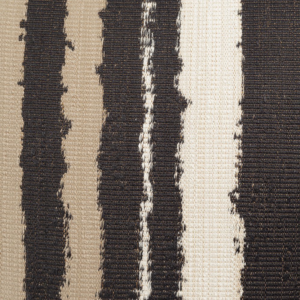 Explorer Butler 25" Striped Throw Pillow, Set of 2 - Hickory/Black