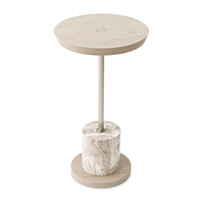 Lotus Bay Chairside Table - Sand