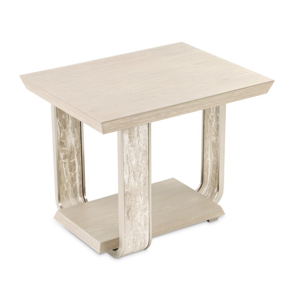 Lotus Bay End Table - Sand