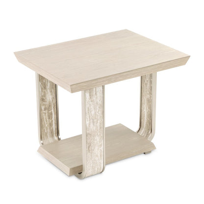 Lotus Bay End Table - Sand
