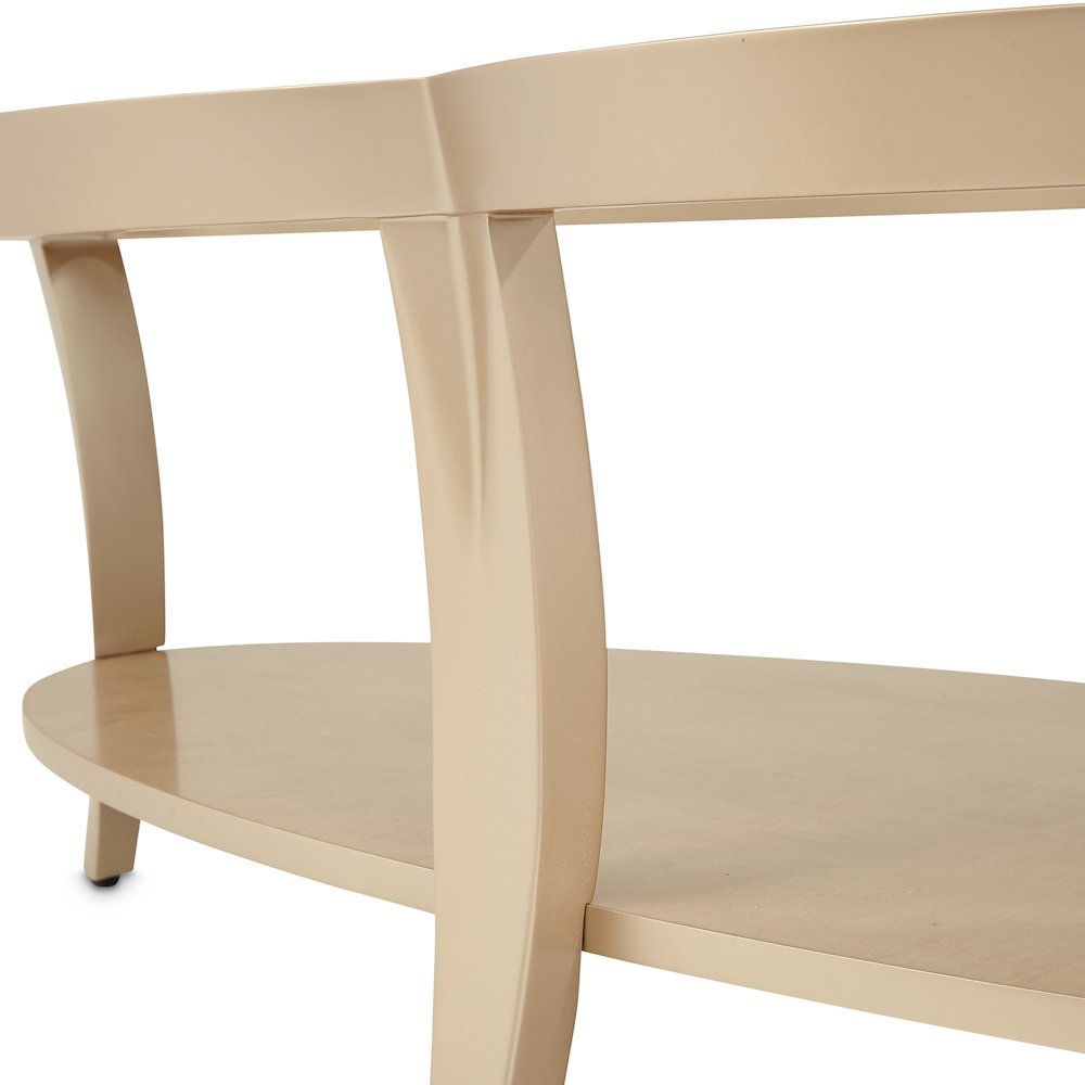 Elegant Wood and Glass Table - Unique Glass Top Coffee Table Design