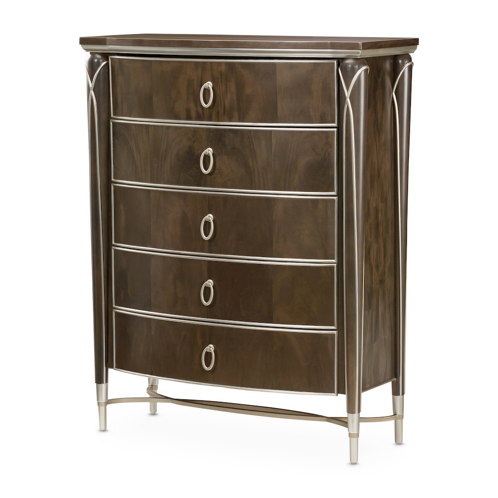 Villa Cherie Highboy Chest - Hazelnut
