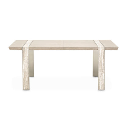 Lotus Bay Narrow Rectangular Dining Table - Sand
