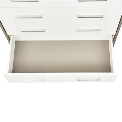 Marquee 7-Drawer Chest - Cloud White
