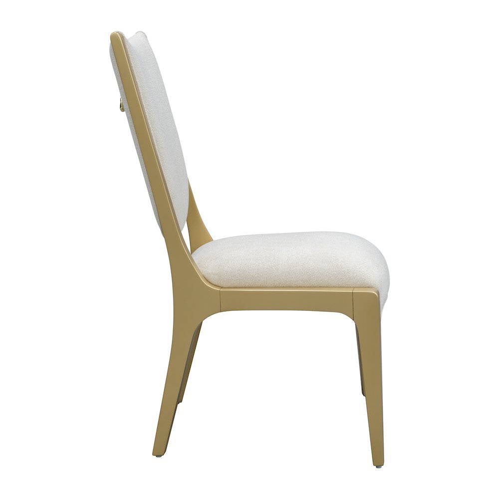 Scotts Square Dining Side Chair, Set of 2 - Light Champagne