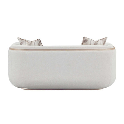 West Kensington Loveseat - Buff/Seal Salt Caramel