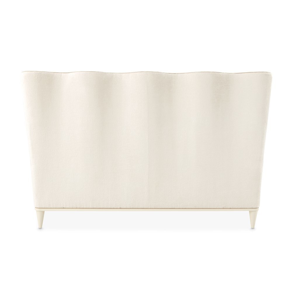 La Terrazza Queen Panel Bed - Creamy Pearl