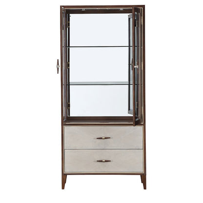 Houston Display Cabinet - Walnut