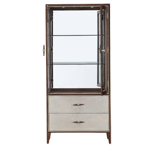 Houston Display Cabinet - Walnut