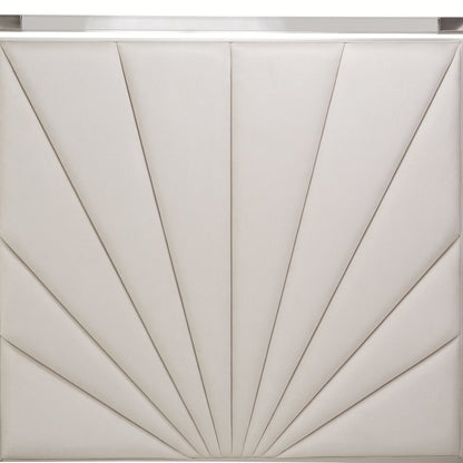 Penthouse Eastern King Canopy Bed - Ash Gray
