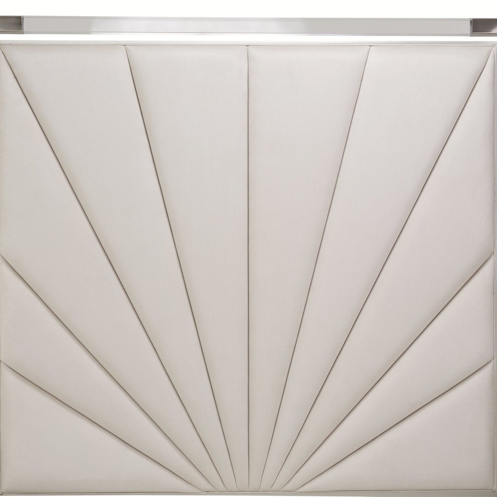 Penthouse Eastern King Canopy Bed - Ash Gray