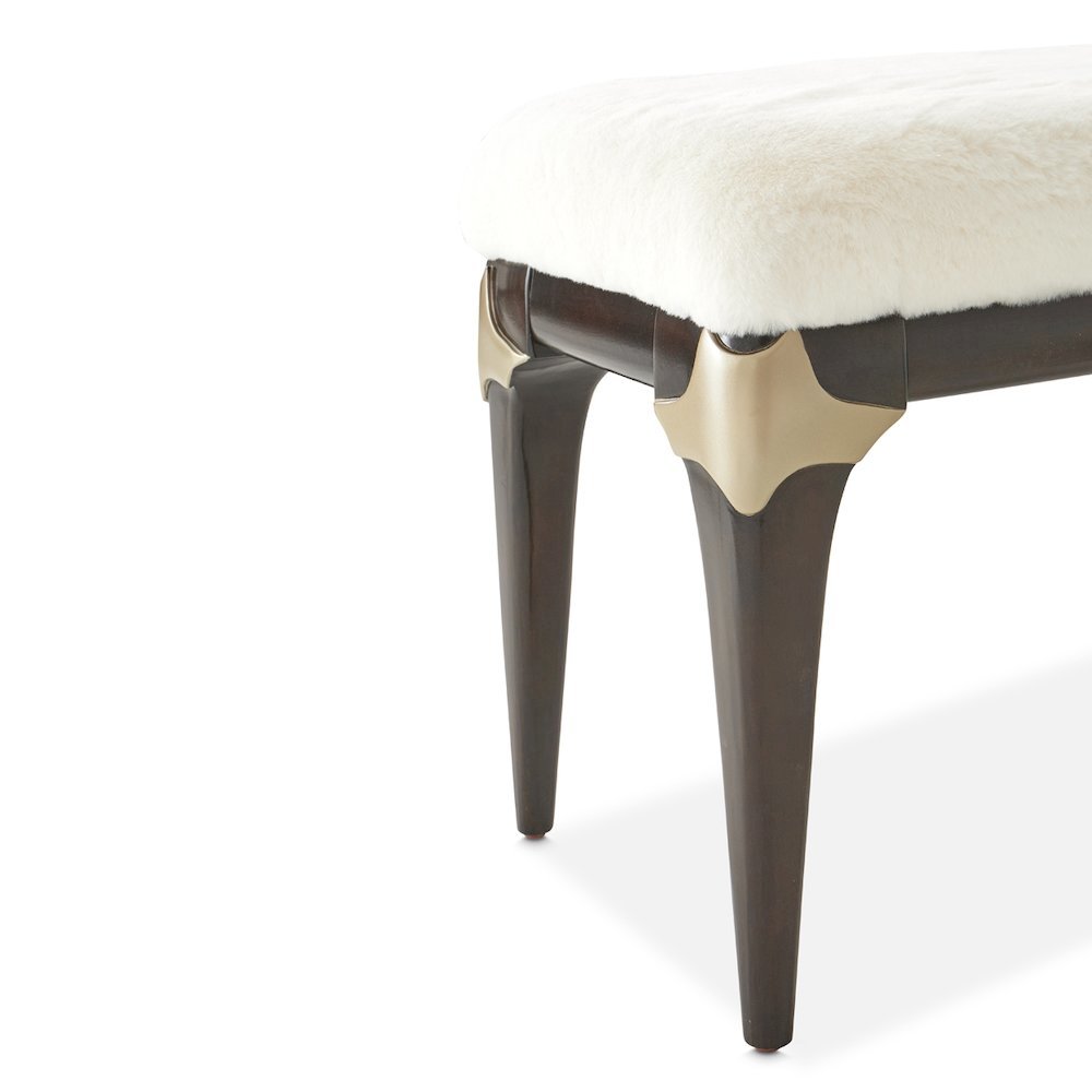 Paris Chic Bed Bench - Espresso