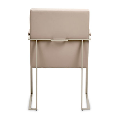 Marin Dining Arm Chair - Greige Set of 2