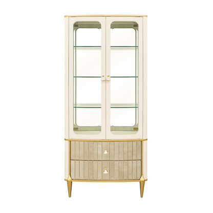 Scotts Square Display Cabinet - Light Champagne