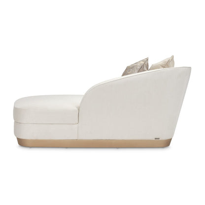 Elegant Chaise Indoor – Beige Fainting Couch and Corner Chaise Lounge Chair