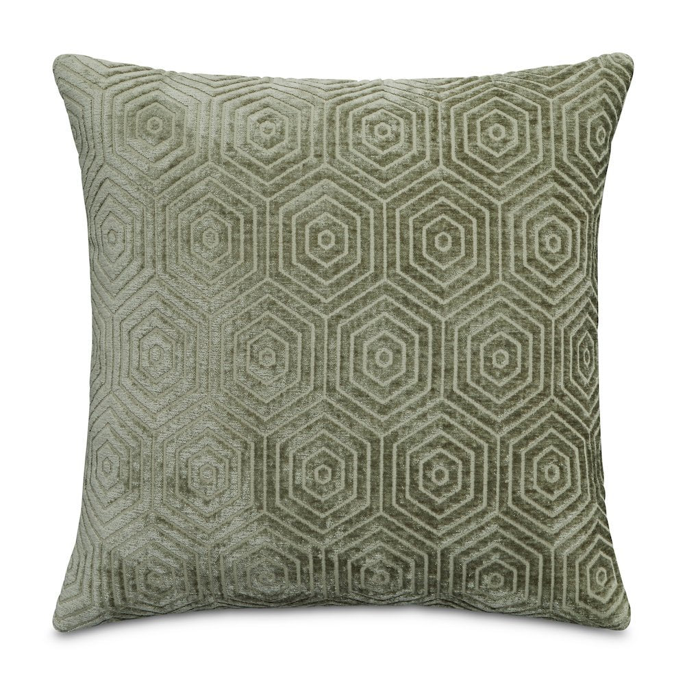Renue Sutter 19" Square Pillow, Set of 2 - Fennel