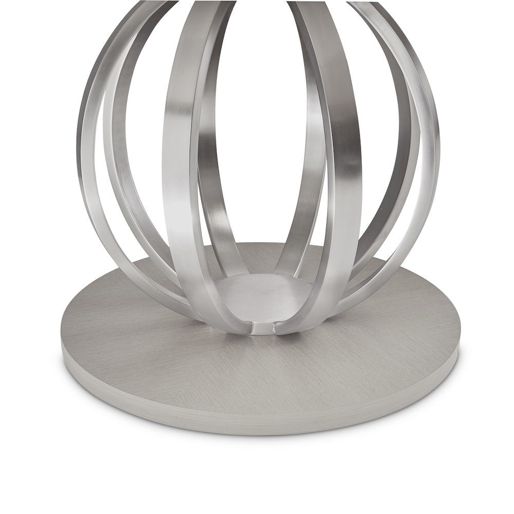 Eclipse Round Dining Table - Moonlight Gray