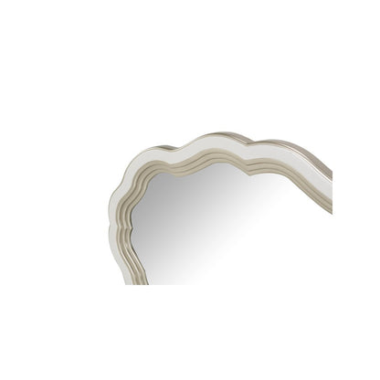 London Place Wall Mirror - Creamy Pearl