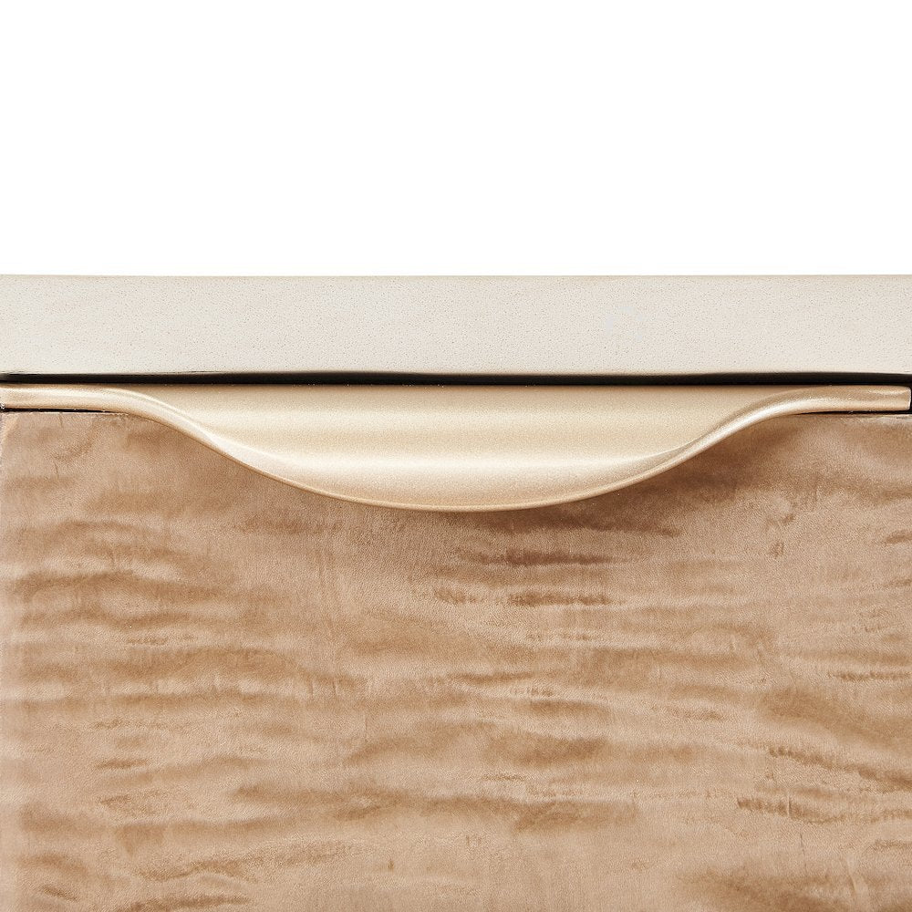 Elegant Blush Sideboard Buffet Cabinet with Storage and Bar Cabinet Use
