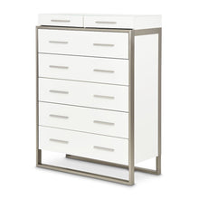 Marquee 7-Drawer Chest - Cloud White
