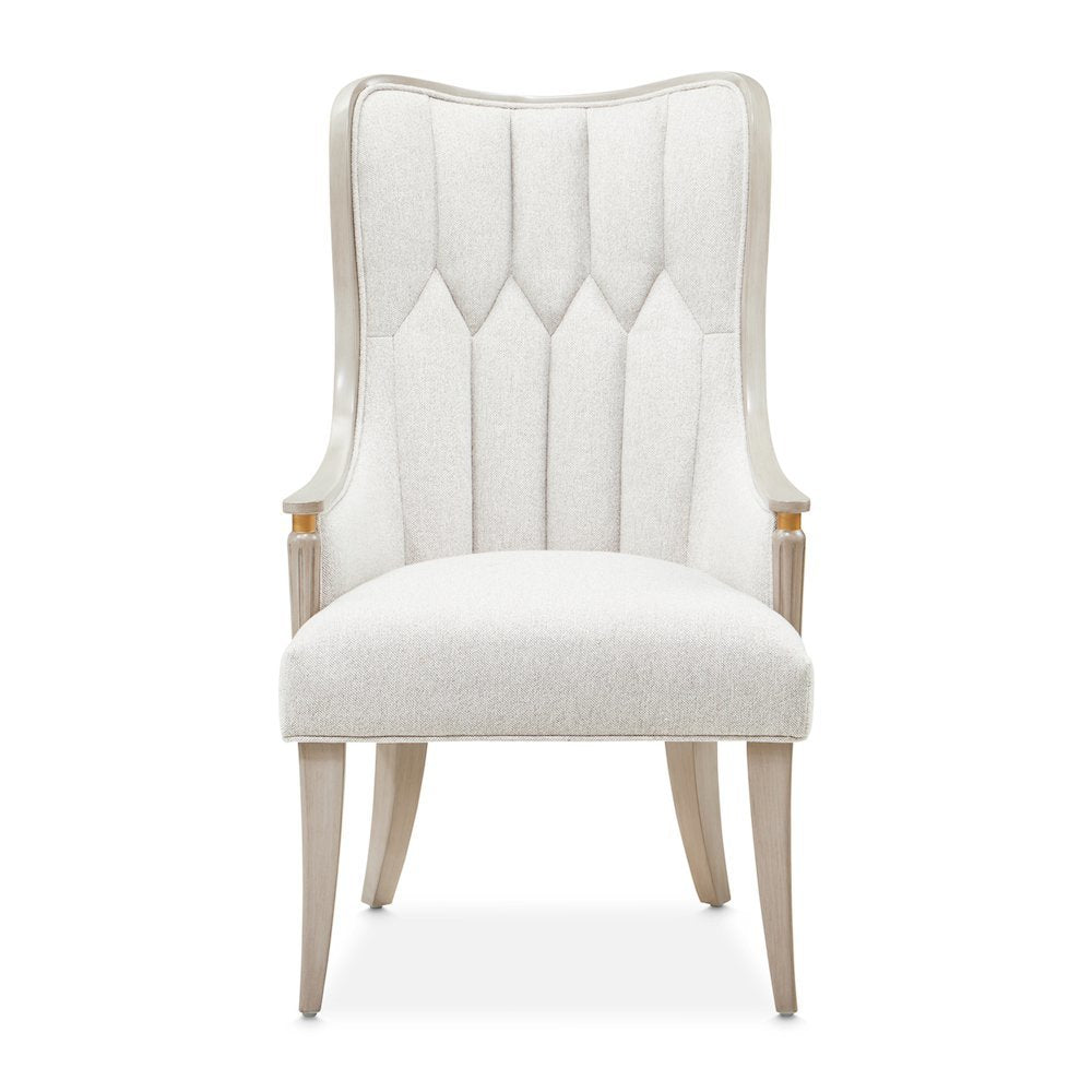 St. Charles Dining Arm Chair - Dove Gray Set of 2