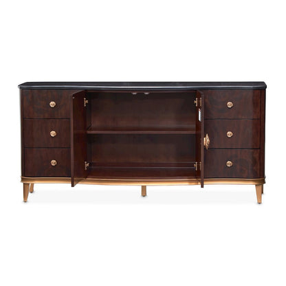 Camellia Field Dresser - Warm Pecan