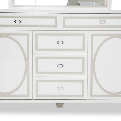 Sky Tower Dresser - Cloud White