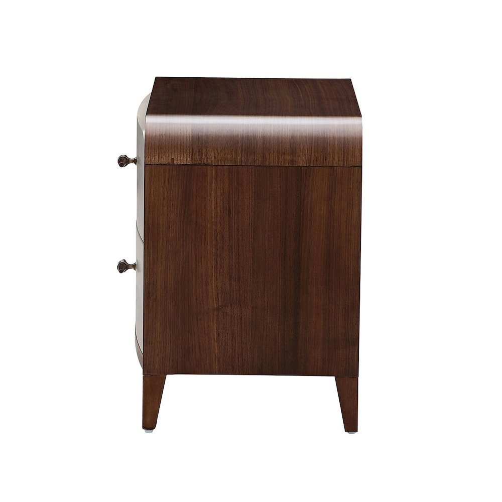 Houston 2-Drawer Nightstand - Walnut