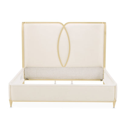 Scotts Square Cal. King Bed - Light Champagne