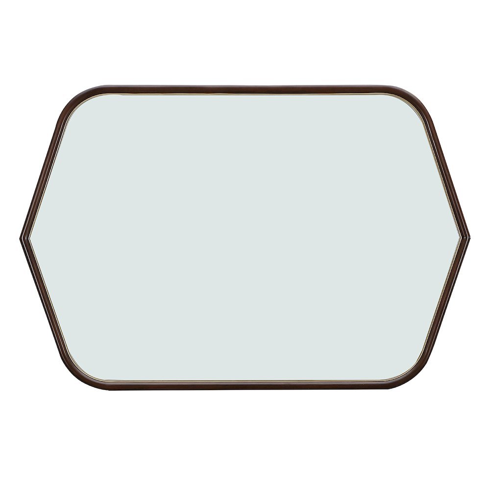 Houston Wall Mirror - Walnut